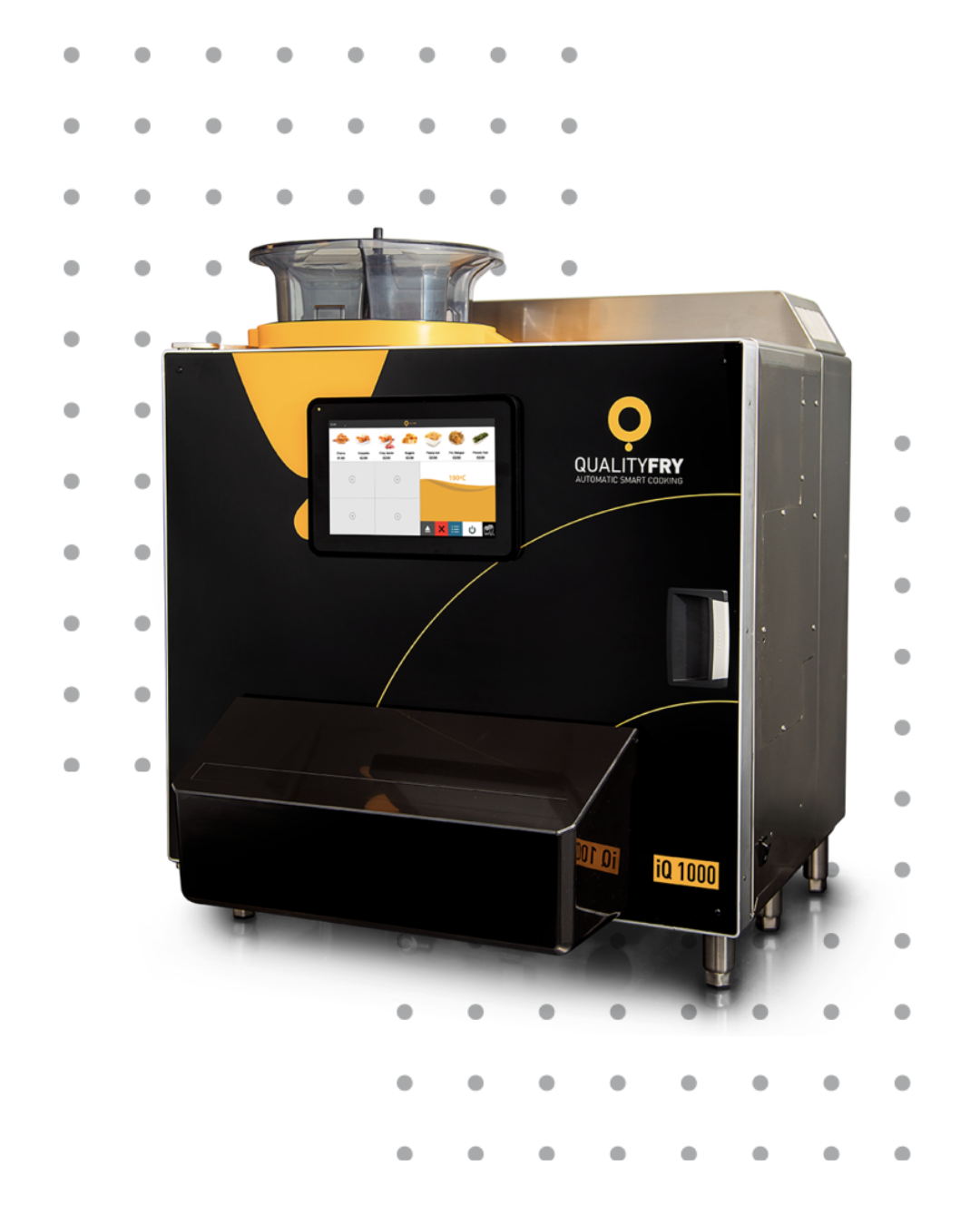 Máquina de freir industrial